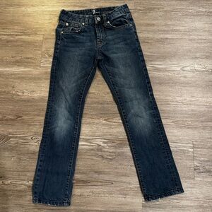 7 For All Mankind Boys Blue Denim Slimmy Jeans (Size: 8)